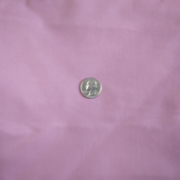 FABRIC Mauve Pink Poly Cotton broadcloth, 3.5 yards, New And Unwashed